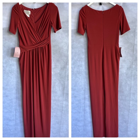 BHLDN Chelle Burnt Orange Dress 6 - Picture 7 of 9
